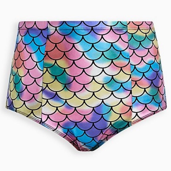 Torrid HIGH-RISE STRAPPY BACK SWIM BOTTOM size 1X - Picture 2 of 4